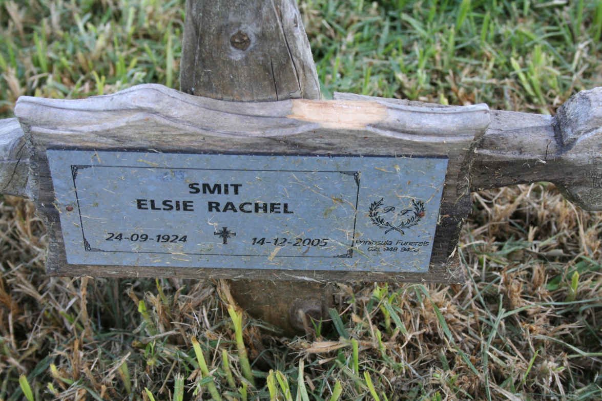 SMIT Elsie Rachel 1924-2005