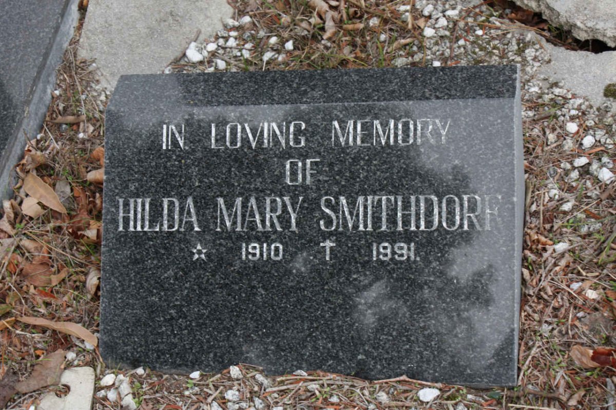 SMITHDORF Hilda Mary 1910-1991