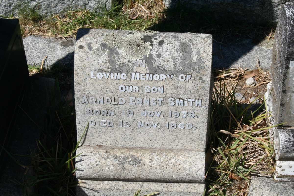 SMITH Arnold Ernst 1939-1940