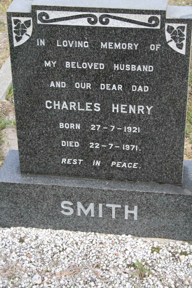 SMITH Charles Henry 1921-1971