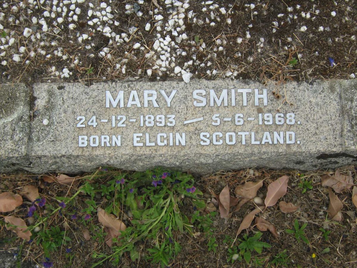 SMITH Mary 1893-1968