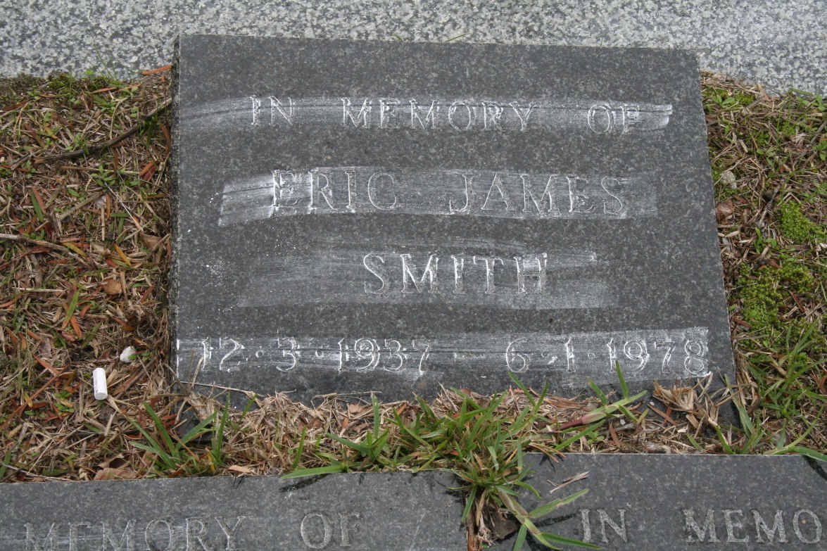 SMITH Eric James 1937-1978