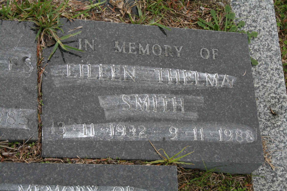 SMITH Eileen Thelma 1932-1988