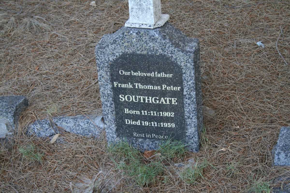 SOUTHGATE Frank Thomas Peter 1902-1959