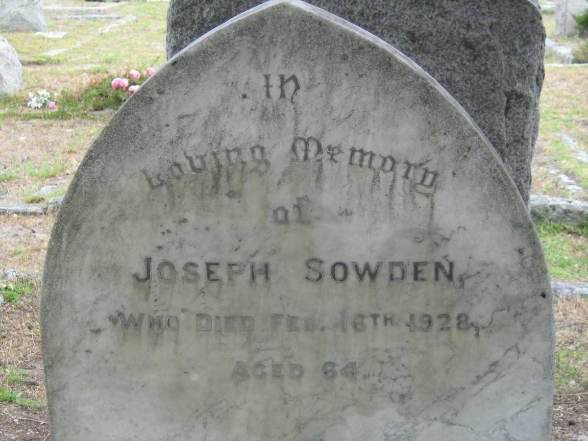 SOWDEN Joseph -1928