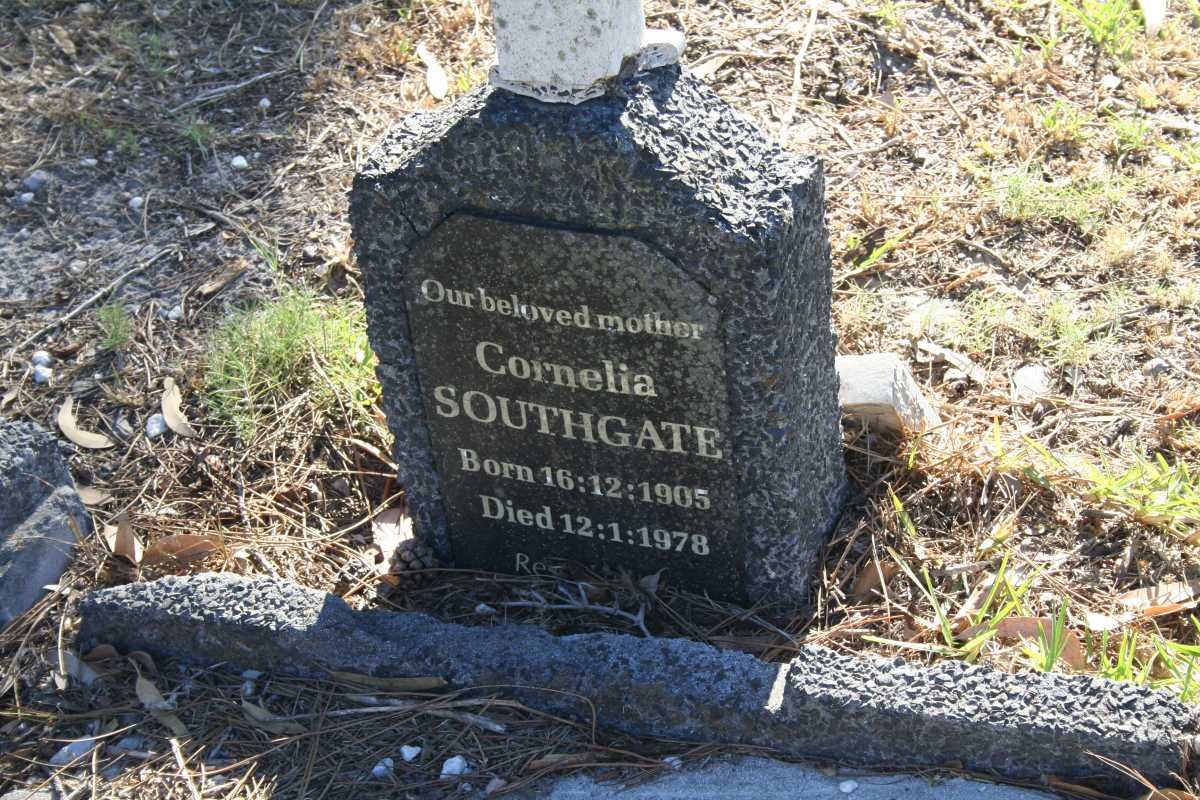 SOUTHGATE Cornelia 1905-1978