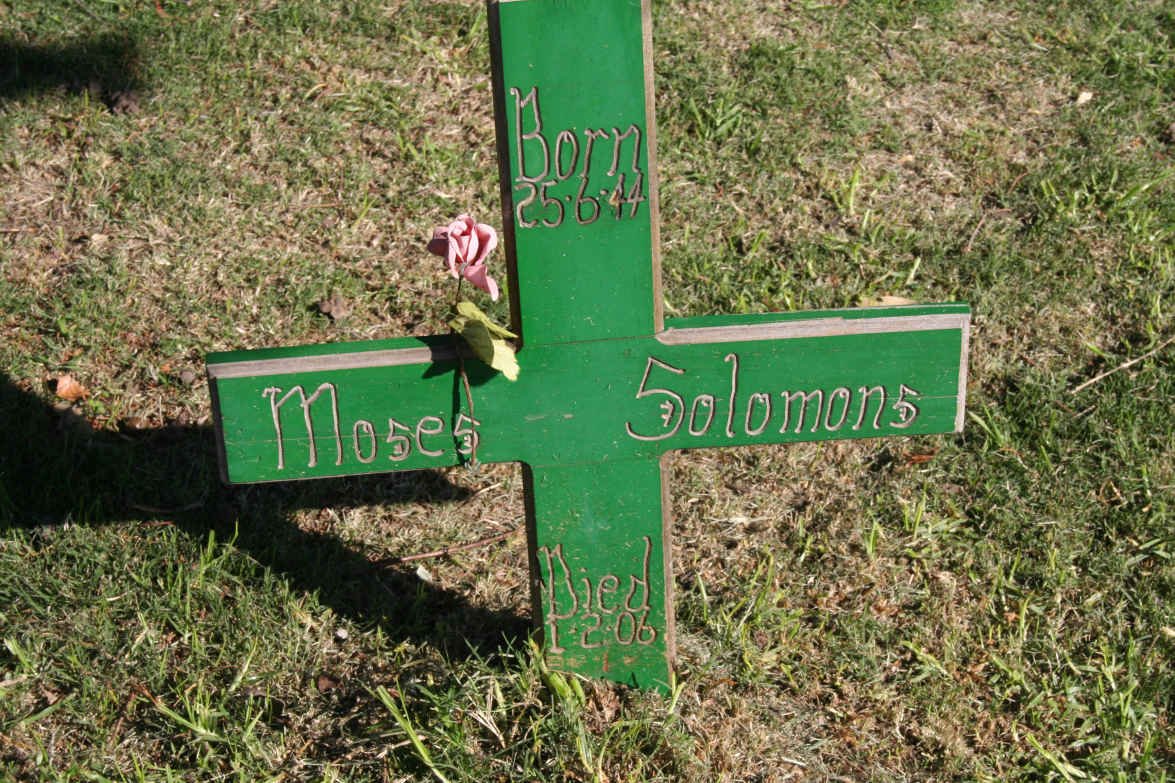 SOLOMONS Moses 1944-2006