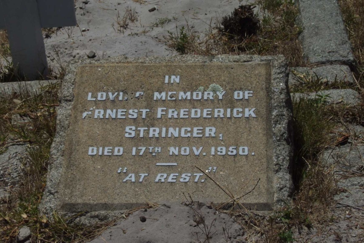 STRINGER Ernest Frederick -1950