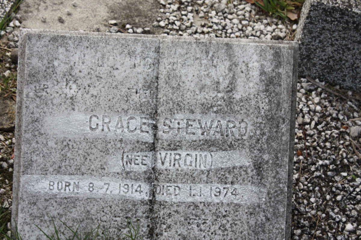 STEWARD Grace nee VIRGIN 1914-1974