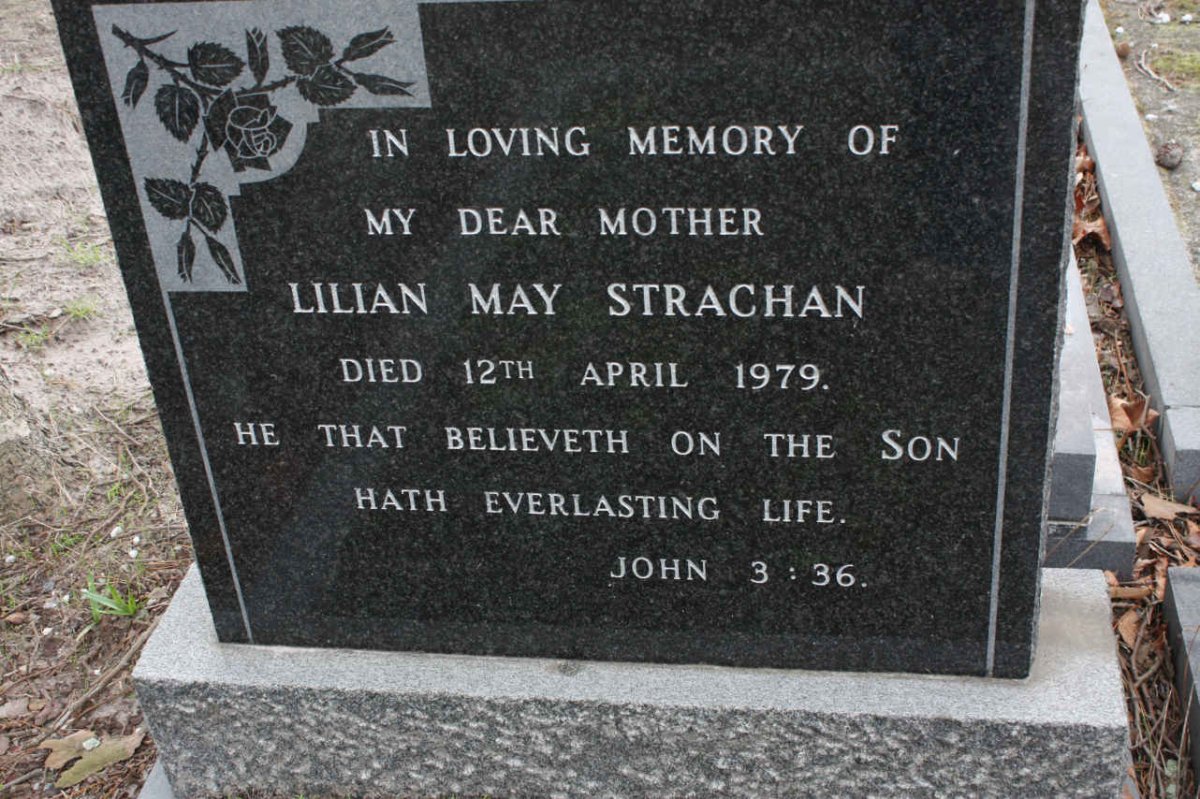 STRACHAN Lilian May -1979