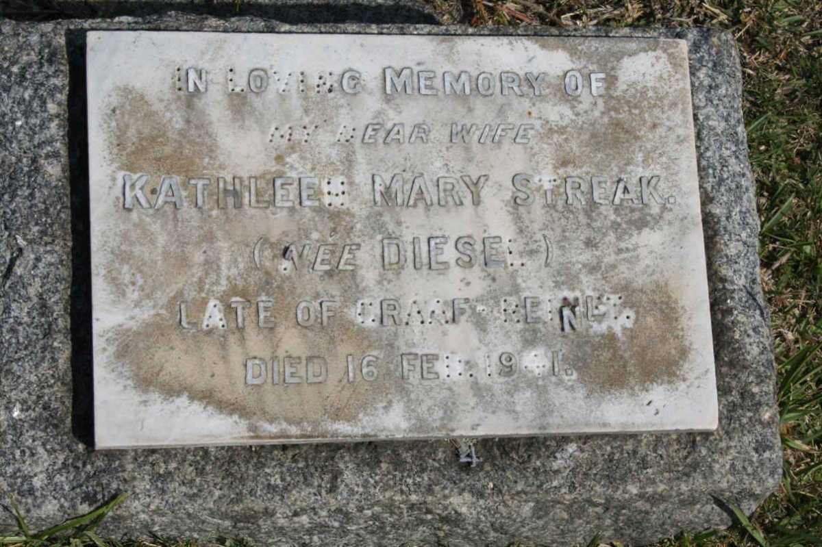 STREAK Kathleen Mary nee DIESEL -1941