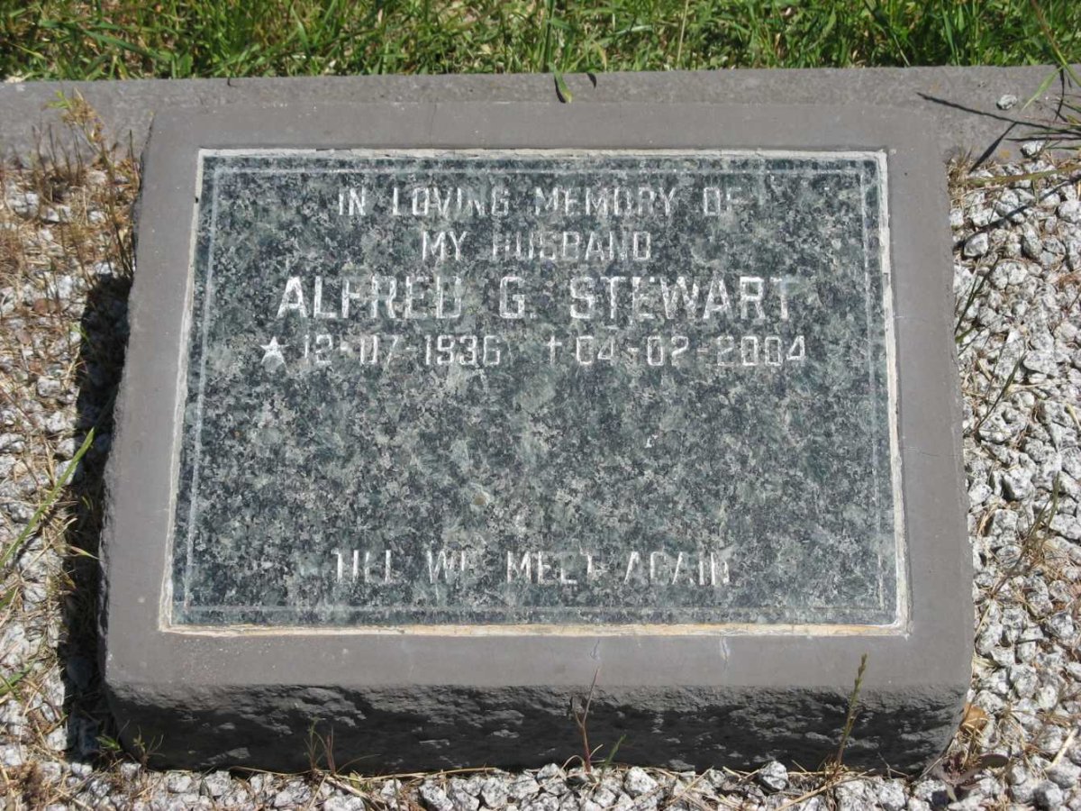 STEWART Alfred G. 1936-2004