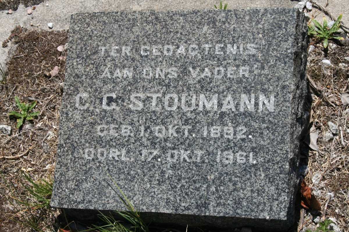 STOUMANN C.G. 1892-1961
