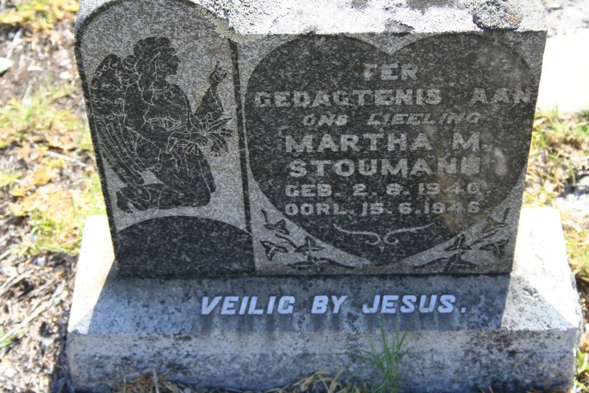 STOUMANN Martha M. 1940-1946