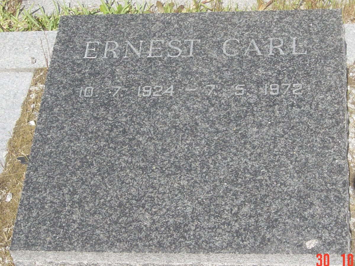 STRANGE Ernest Carl 1924-1972