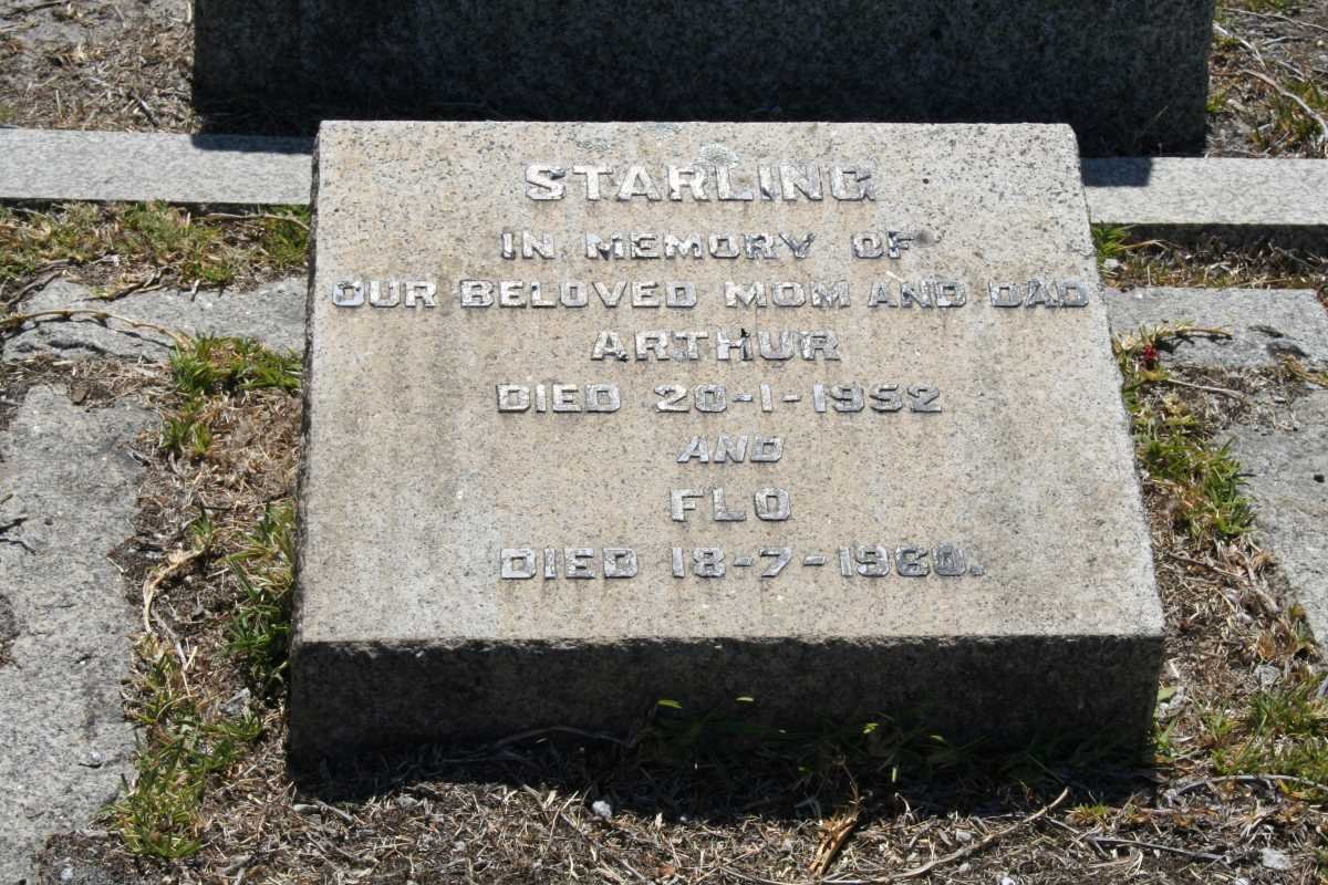 STARLING Arthur -1952 &amp; Flo -1960