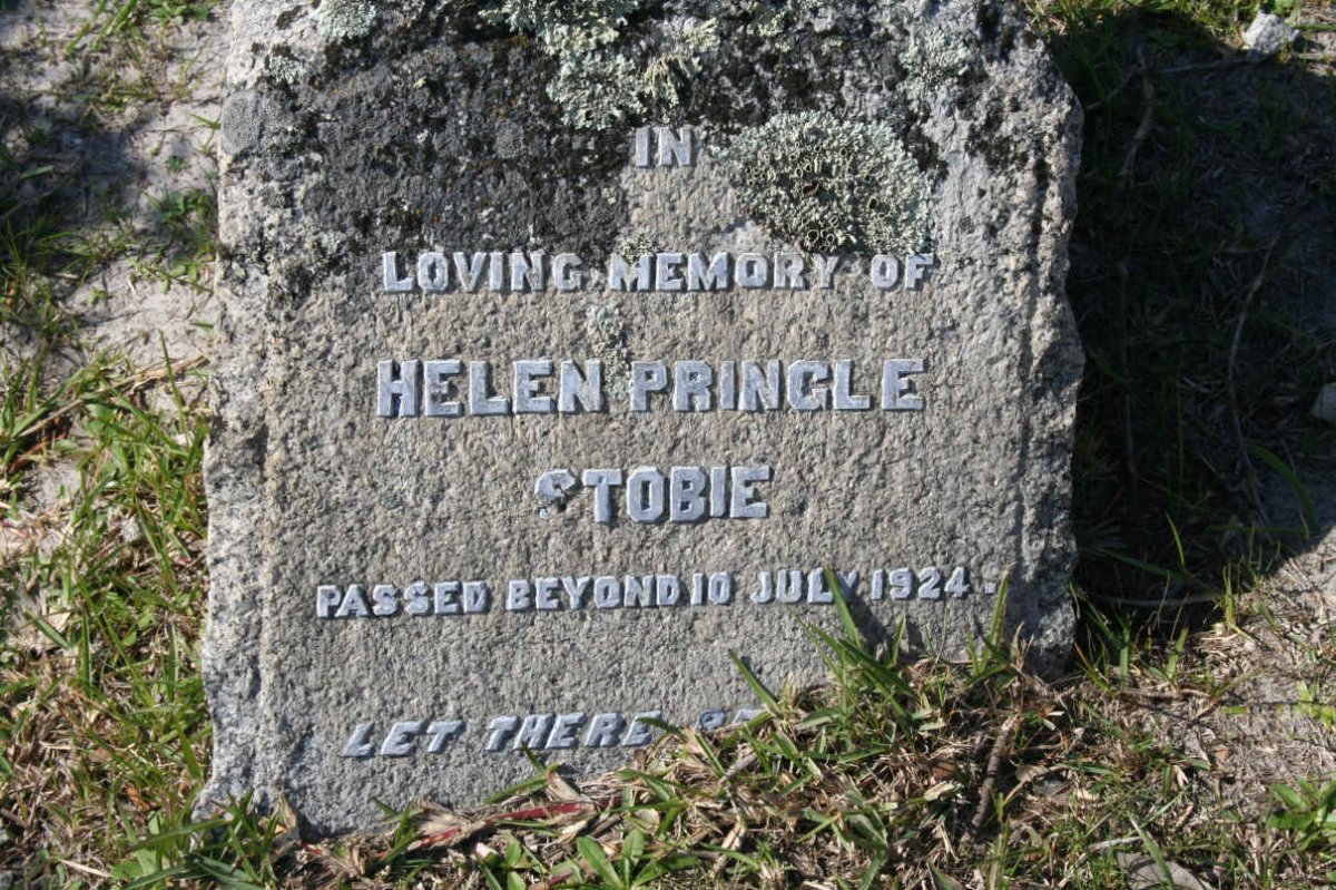 STOBIE Helen Pringle -1924