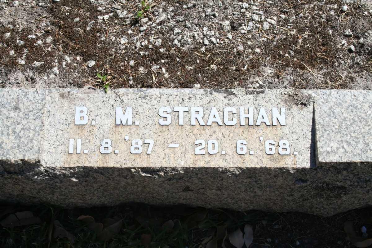 STRACHAN B.M. 1887-1968