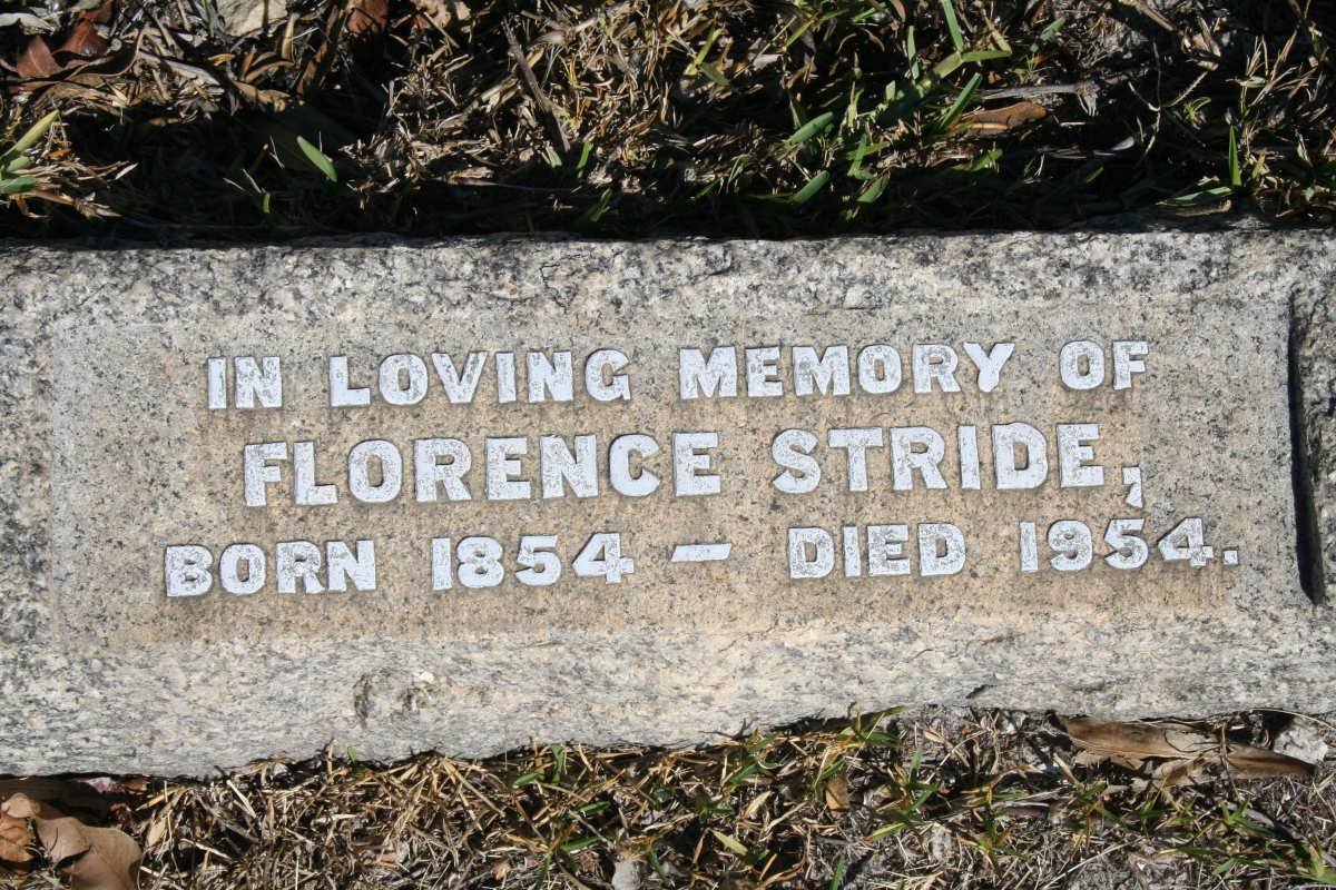 STRIDE Florence 1854-1954