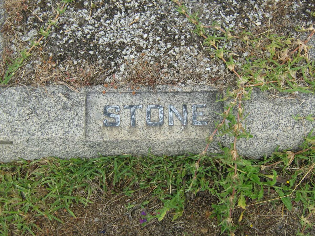 STONE Henry Alfred 1890-1966 &amp;  Christina 1894-1966