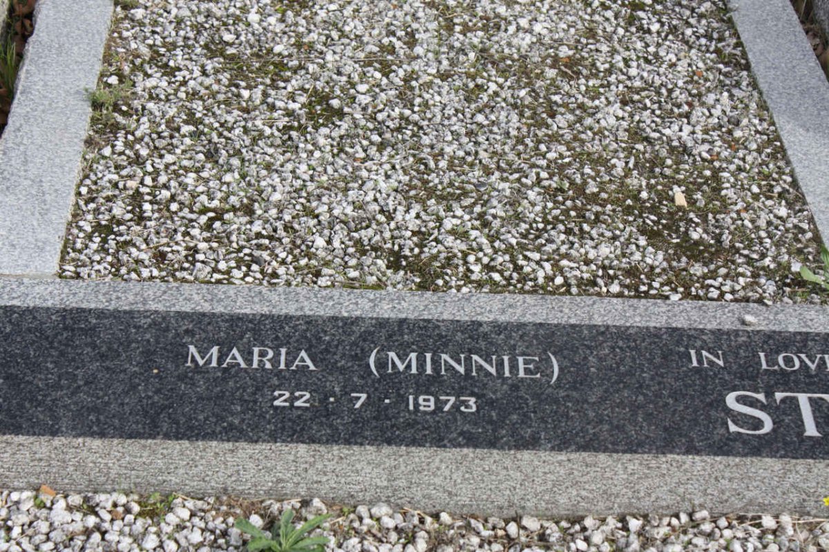 STENGER Maria nee MINNIE -1973