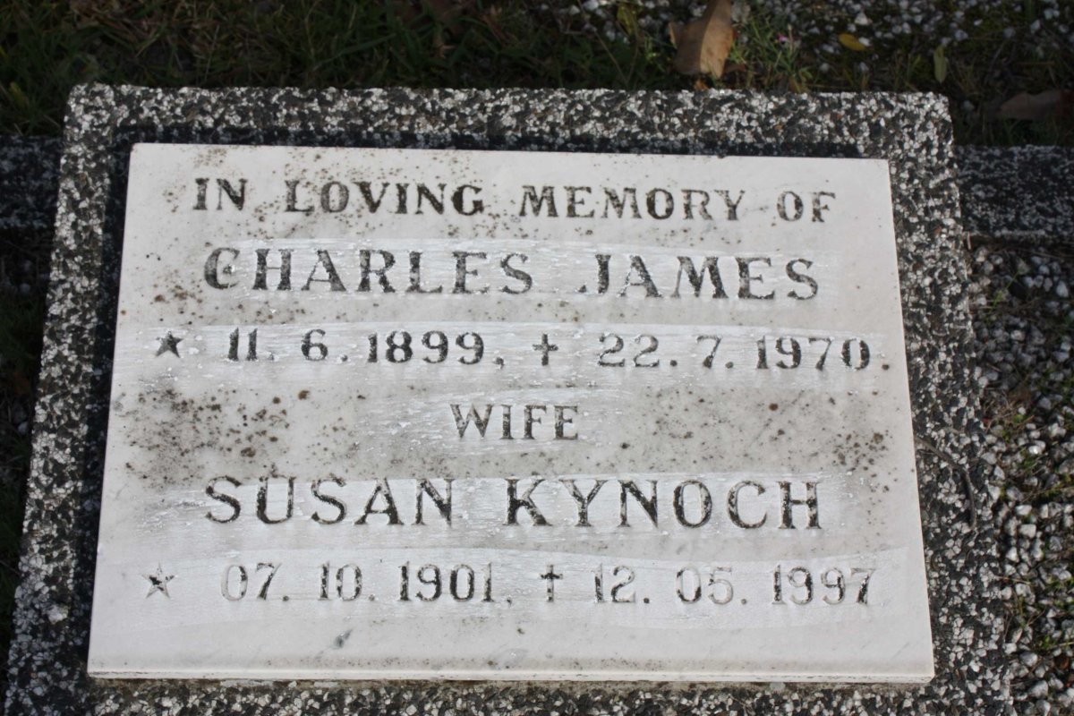 SYER Charles James 1899-1970 &amp; Susan KYNOCH 1901-1997