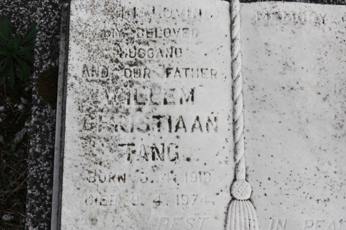 TANG Willem Christiaan 1918-1974
