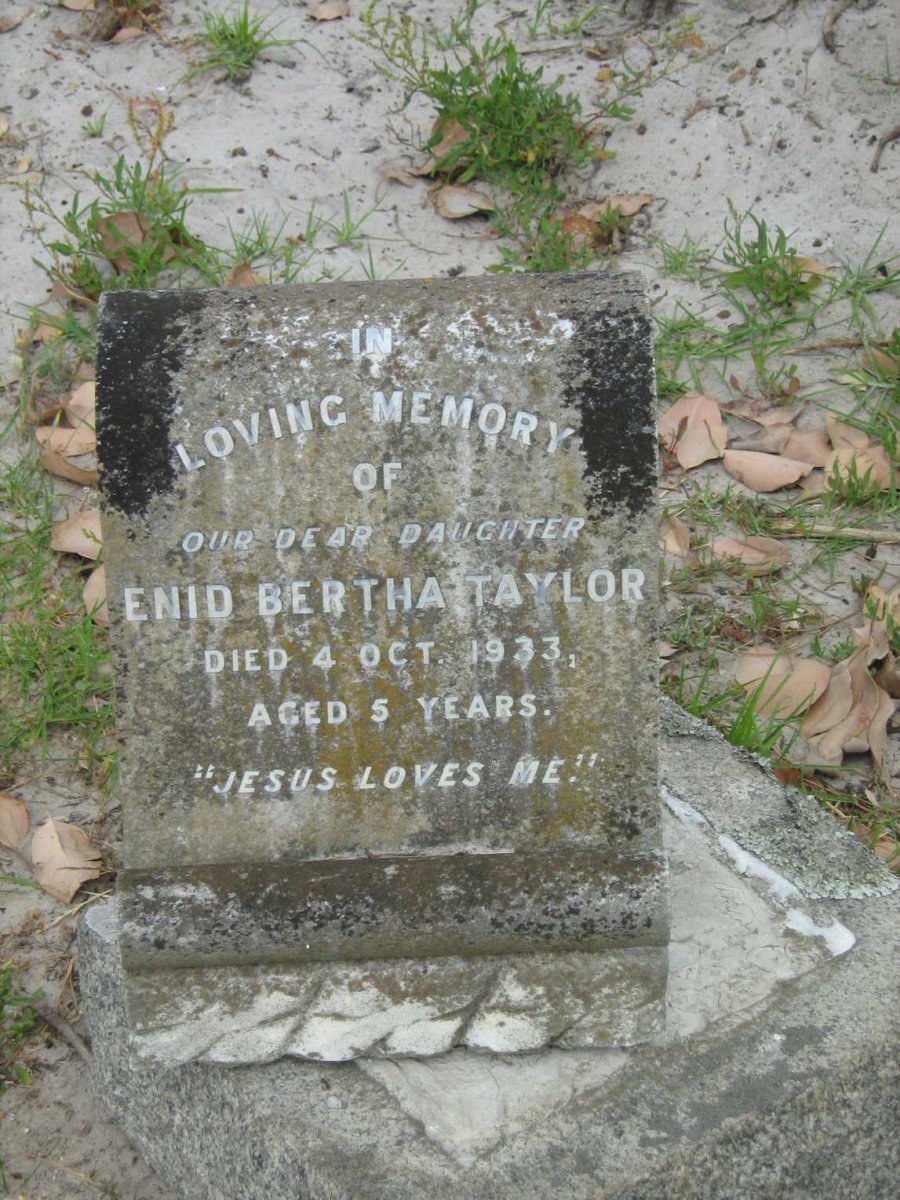 TAYLOR Enid Bertha -1933