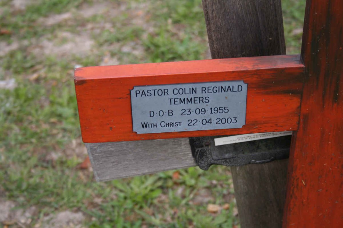 TEMMERS Colin Reginald 1955-2003