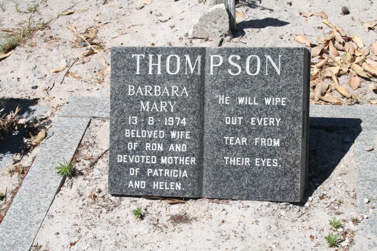 THOMSON Barbara Mary -1974