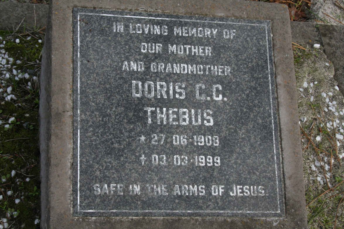 THEBUS Doris C.C. 1908-1999