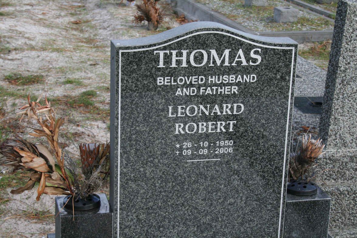 THOMAS Leonard Robert 1950-2006
