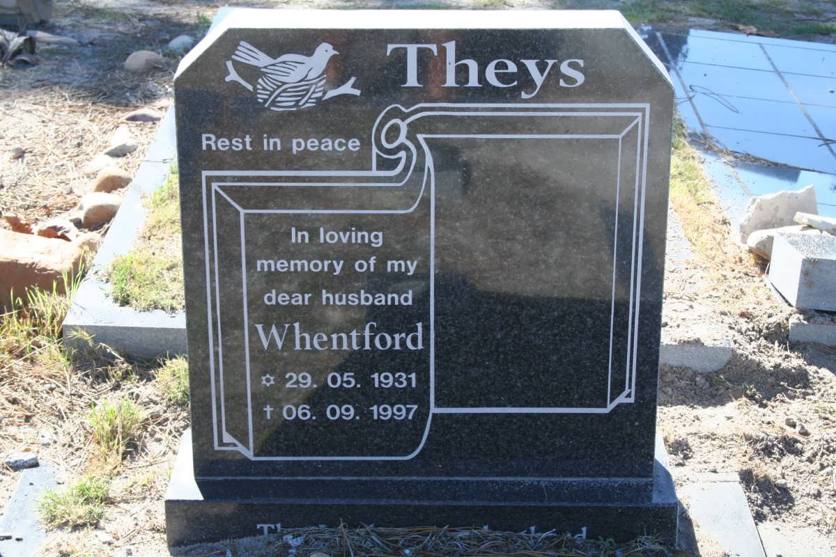 THEYS Whentford 1931-1997