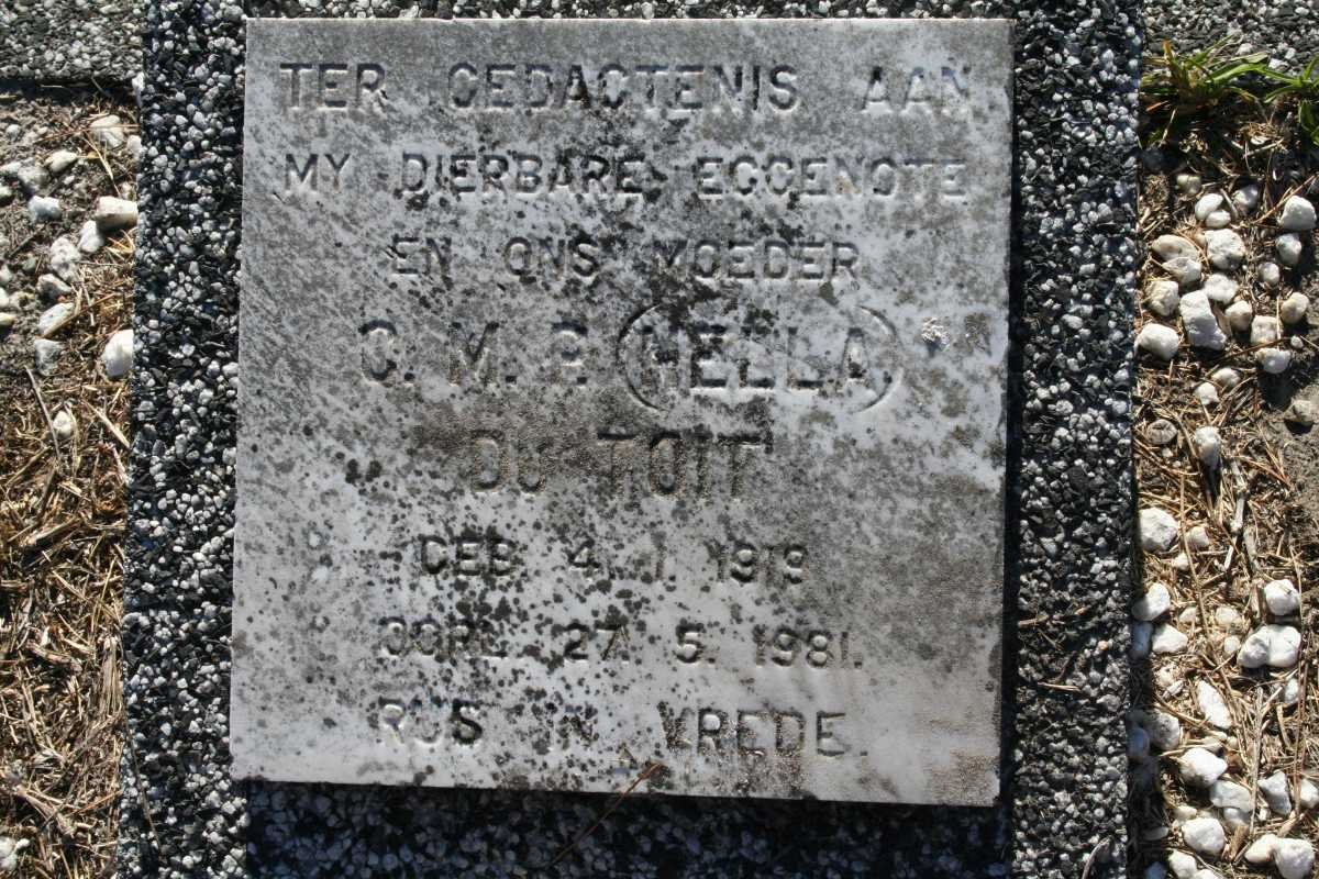 TOIT C.M.P., du 1919-1981