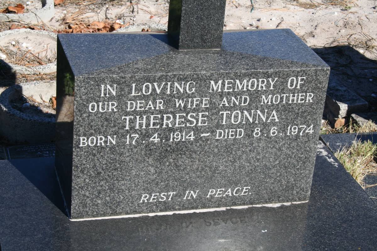 TONNA Therese 1914-1974