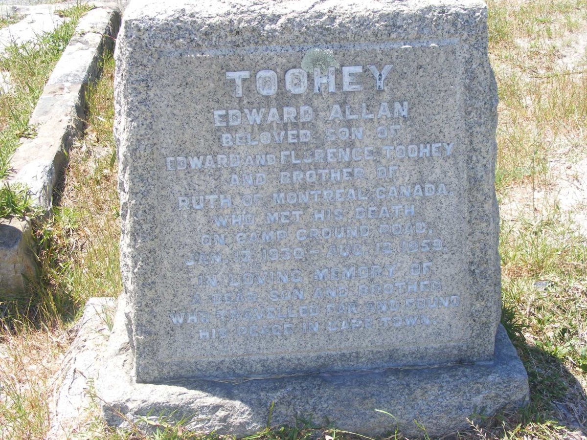 TOOHEY Edward Allan 1930-1959