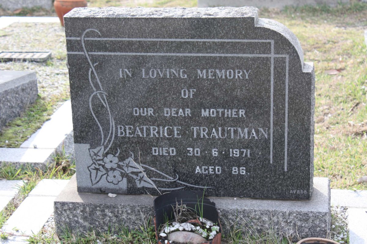 TRAUTMAN Beatrice -1971