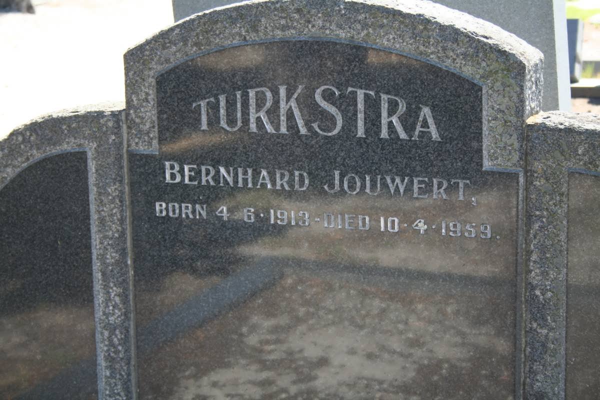 TURKSTRA Bernhard Jouwert 1913-1959
