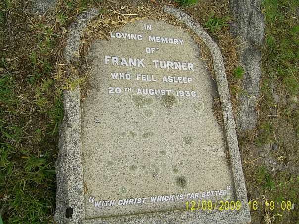 TURNER Frank -1936