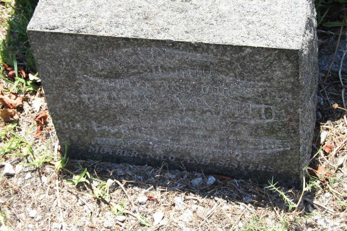 VIN??J. Sydney nee JOOSTE -195?