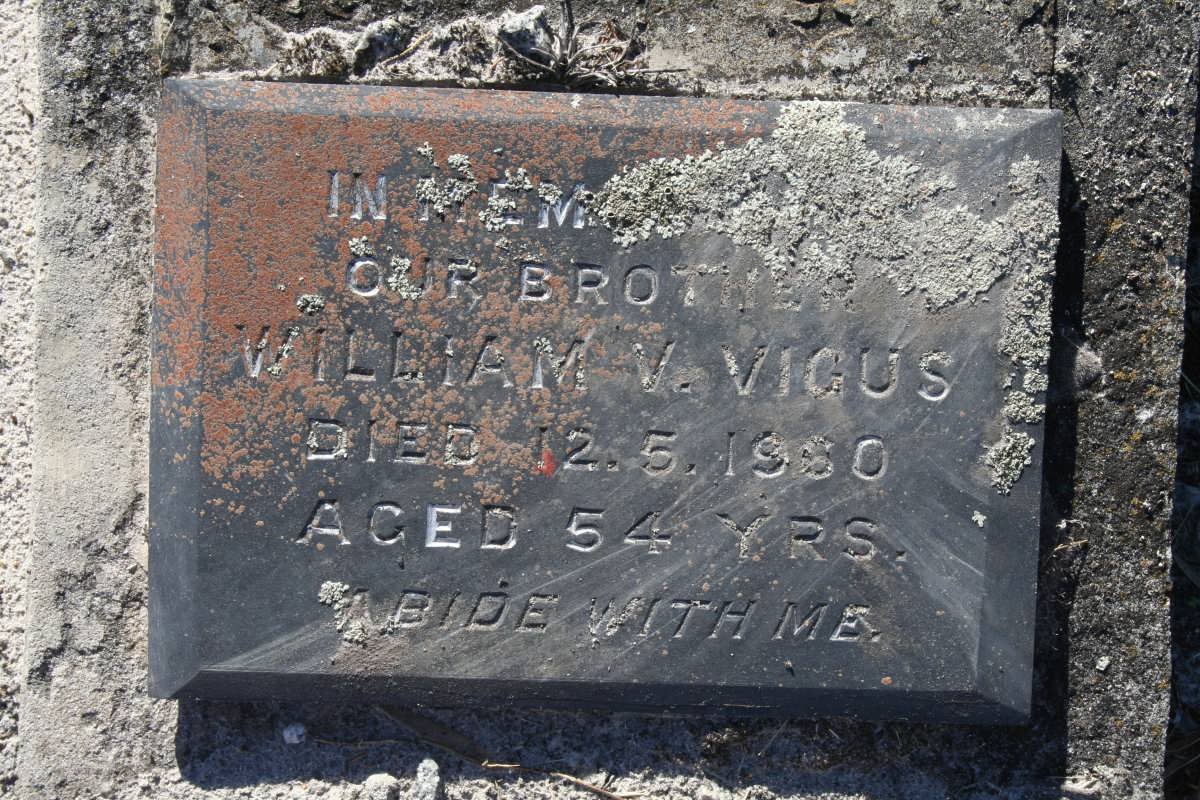 VIGUS William V. -1960