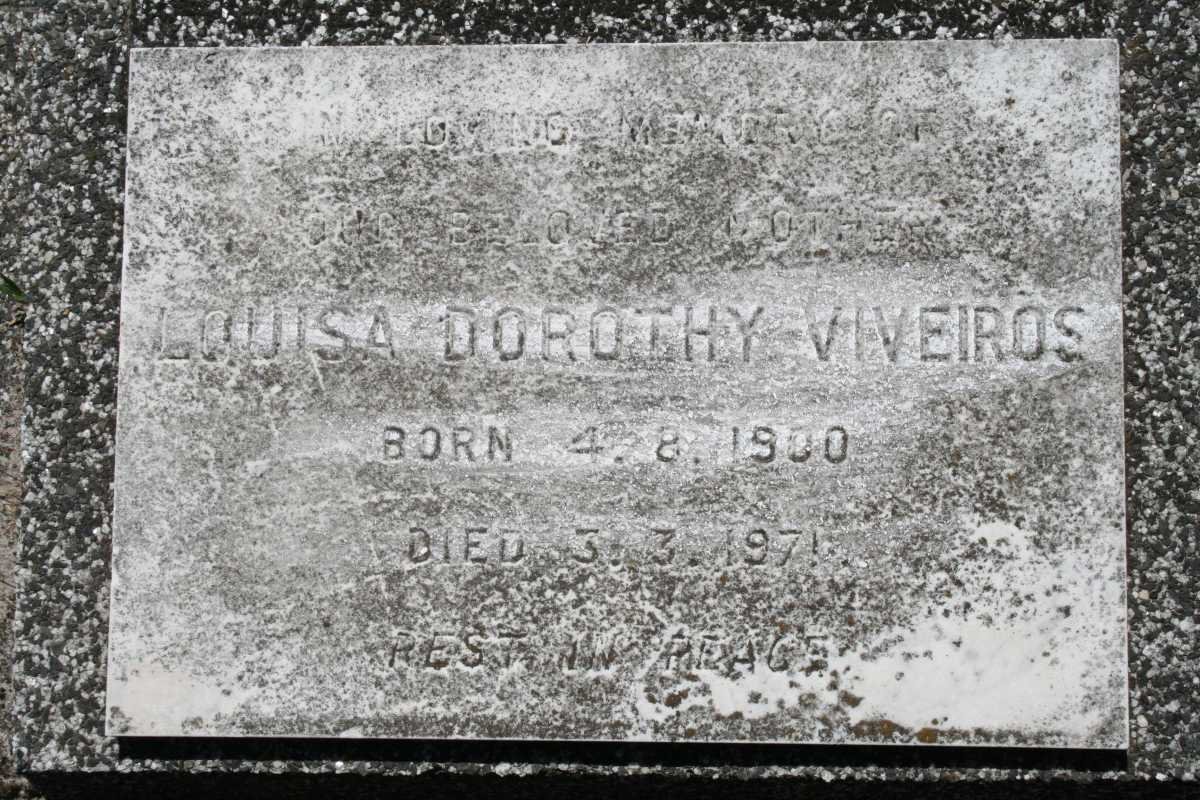 VIVEIROS Louisa Dorothy 1900-1971