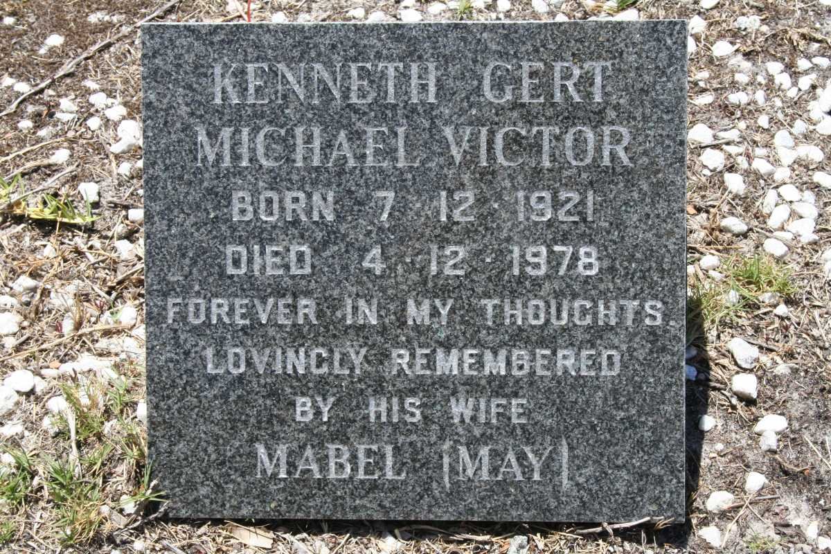 VICTOR Kenneth Gert Michael 1921-1978