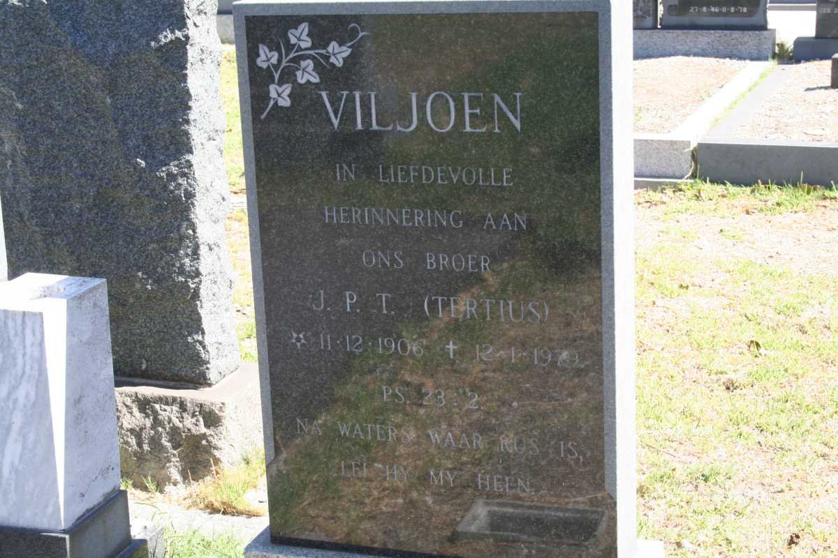 VILJOEN J.P.T. 1906-1979