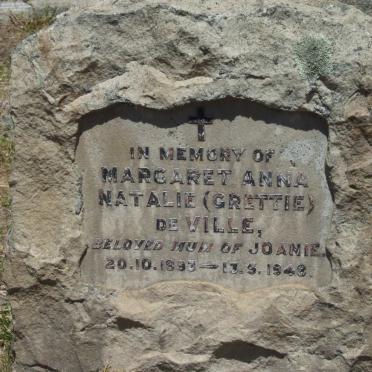 VILLE Margaret Anna Natalie, de 1893-1948