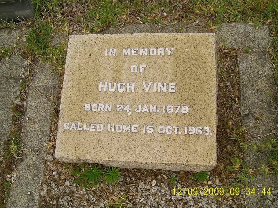 VINE Hugh 1878-1963