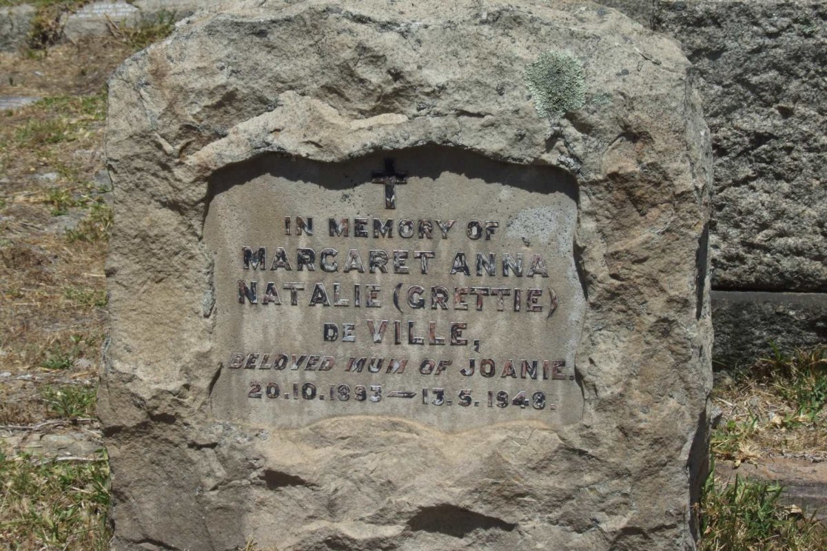 VILLE Margaret Anna Natalie, de 1893-1948