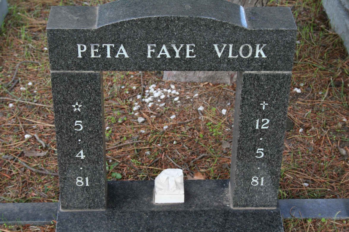 VLOK Peta Faye 1981-1981
