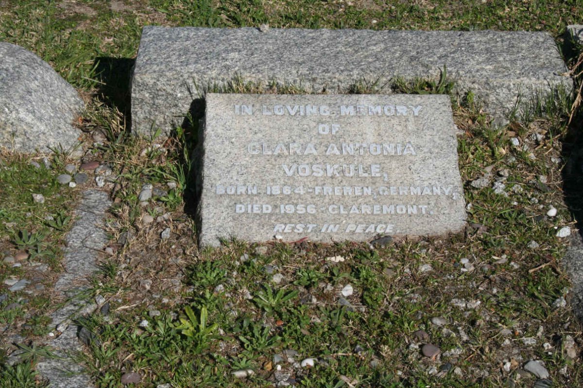 VOSKULE Clara Antonia 1864-1956