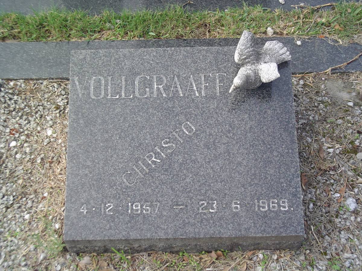 VOLLGRAAFF Christo 1957-1969